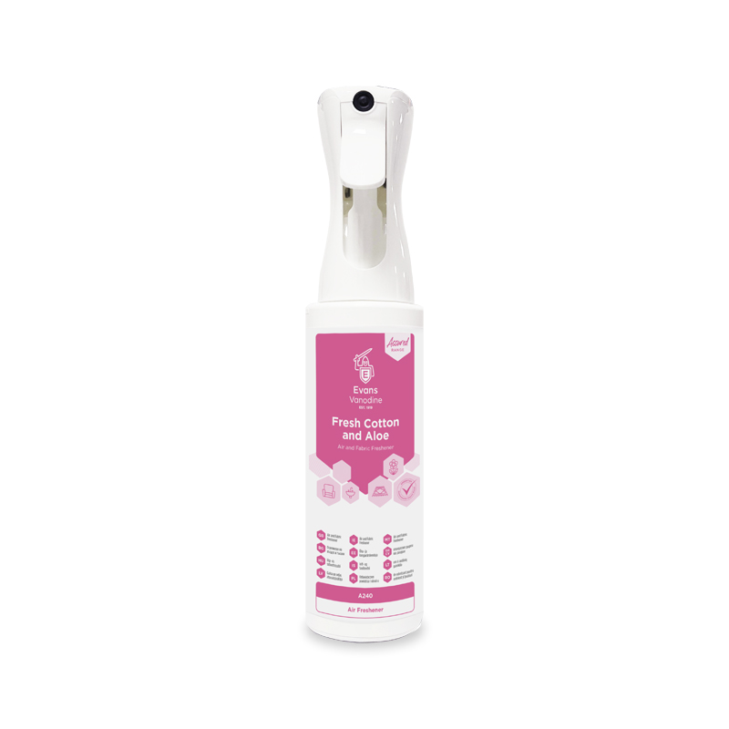 Air and Fabric Freshener - Fresh Cotton and Aloe